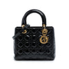 Dior Medium Patent Cannage Lady Dior Secondhand
