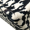 Dior Medium Canvas Houndstooth Embroidered Book Tote Secondhand