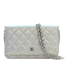 Chanel CC Quilted Iridescent Lambskin Wallet on Chain Secondhand