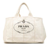 Prada Large Canvas Canapa Logo Tote Secondhand