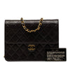 Chanel Small CC Quilted Lambskin Single Flap Secondhand