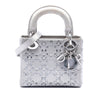 Dior Mini Satin Cannage Crystal Embellished Lady Dior Secondhand