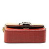 Chloé Mini Croc Embossed Ombre Calfskin C Satchel Secondhand