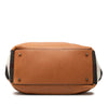 Burberry Medium Leather and House Check Canvas Maidstone Satchel Secondhand
