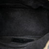 Saint Laurent Small Camouflage Print Suede Emmanuelle Fringe Bucket Bag Secondhand