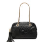 Secondhand Gucci Pebbled Calfskin Soho Chain Zip Shoulder Bag