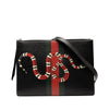 Gucci Leather Web Kingsnake Crossbody Secondhand