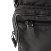 Prada Saffiano Trimmed Tessuto Zip Top Crossbody Secondhand