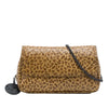 Bottega Veneta Small Calfskin Intrecciomirage Leopard Print Chain Flap Crossbody Secondhand