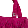 Chanel Mini Suede Studded Fringe Tote Secondhand