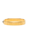 Louis Vuitton Gold Plated Nanogram Cuff Bracelet S Secondhand