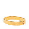 Louis Vuitton Gold Plated Nanogram Cuff Bracelet S Secondhand