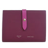 Celine Bicolor Grained Calfskin Multifunction Strap Wallet Secondhand