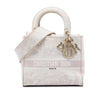 Dior Medium Embroidered Canvas Toile De Jouy Lady D Lite Secondhand