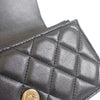 Chanel CC Quilted Lambskin Top Handle Phone Holder with Chain Secondhand