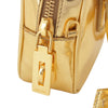 Secondhand Prada Mini Metallic Vitello Top Handle Bag