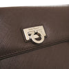 Ferragamo Leather Gancini Ribbon Handbag Secondhand