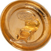 Chanel Gold Plated Faux Pearl Round Clip on Earrings Secondhand