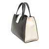 Gucci Small Bicolor Calfskin Bamboo Buckle Web Top Handle Bag Secondhand