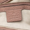 Gucci Medium Calfskin Bamboo Shopper Boston Bag Secondhand