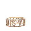 Secondhand Louis Vuitton Gold Plated 1001 Nuits Swarovski Crystal Bangle