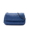 Bottega Veneta Mini Nappa Intrecciato Expandable Chain Flap Crossbody Secondhand