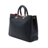 Secondhand Dior Large Pebbled Calfskin Diorissimo Satchel