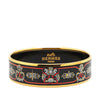 Secondhand Hermès Wide Horse Enamel Bangle 65