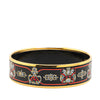 Secondhand Hermès Wide Horse Enamel Bangle 65