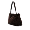 Secondhand The Row Suede Bourse Shoulder Bag