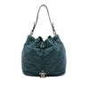 Chanel Quilted Glazed Calfskin On The Road Bucket Bag Secondhand