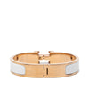 Hermès Narrow Enamel Clic H Bracelet PM Secondhand
