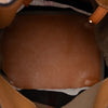 Burberry Medium Mega Check Canvas and Grained Calfskin Ashby Tassel Bucket Bag Secondhand