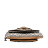 Chanel Quilted Metallic Goatskin Tabatiere Kisslock Foldover Clutch Secondhand