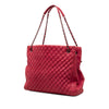 Chanel Large Quilted Iridescent Calfskin New Bubble Tote Secondhand