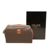 Celine Macadam Coated Canvas Clutch Secondhand