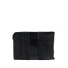 Bottega Veneta Nappa Intreccio Imperatore Zip Clutch Secondhand