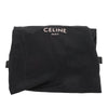 Celine Micro Triomphe Embroidered Canvas Drawstring Bucket Bag Secondhand