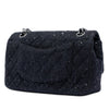 Secondhand Chanel Medium Classic Tweed Sequin Double Flap