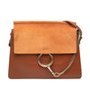 Chloé Medium Calfskin and Suede Faye Crossbody Secondhand