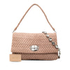 Miu Miu Matelasse Nappa Crystal Chain Satchel Secondhand