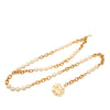 Chanel CC Gold Plated and Faux Pearls Chain Belt Secondhand