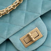 Chanel Quilted Velvet Reissue 2.55 Single Flap 224 Secondhand
