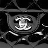 Chanel Large CC Quilted Patent Double Compartment Flap Secondhand