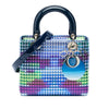 Dior Dior Lady Art No 3 Edition Li Shurui Medium Calfskin Printed and Studded Lady Dior Secondhand