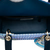 Dior Dior Lady Art No 3 Edition Li Shurui Medium Calfskin Printed and Studded Lady Dior Secondhand