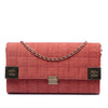 Secondhand Chanel CC Chocolate Bar Denim Chain Flap