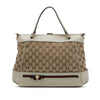 Gucci GG Canvas Web Mayfair Satchel Secondhand