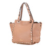 Valentino Mini Grainy Calfskin Rockstud Satchel Secondhand