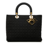 Dior Large Nylon Microcannage Lady Dior Secondhand